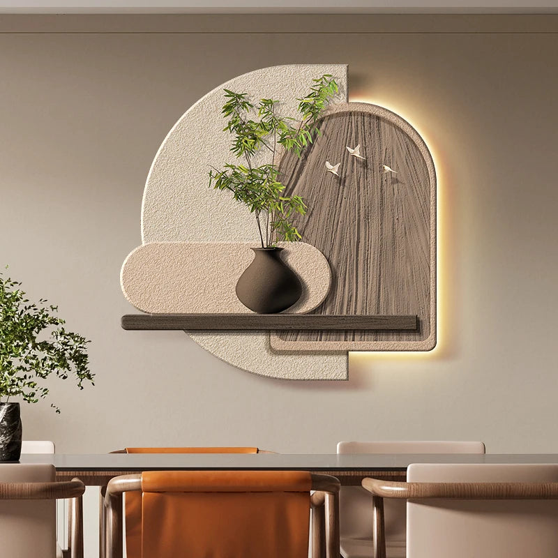 ™Lumora | תאורת LED תלויה לעיצוב קיר מודרני