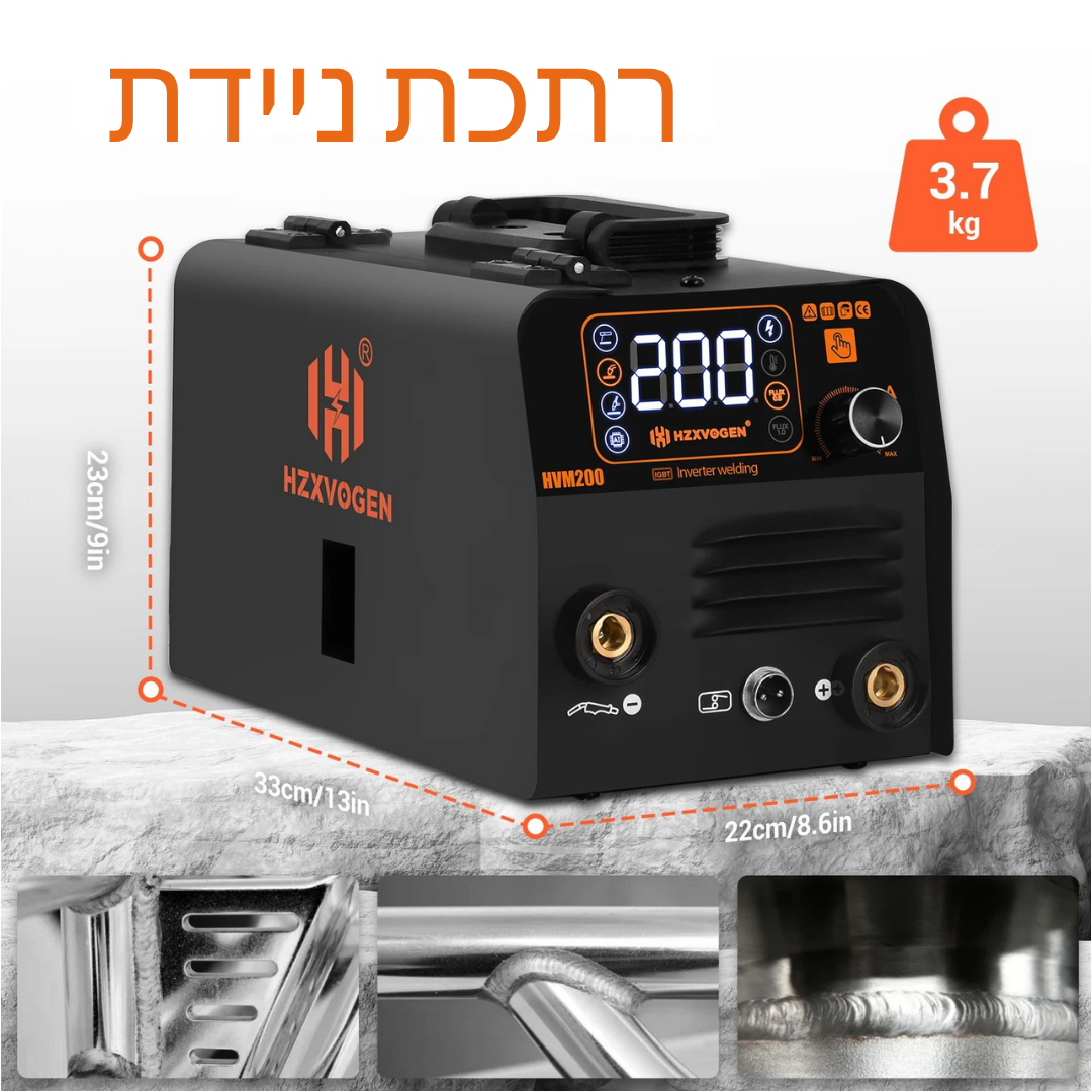 ™Ulivo | מכונת ריתוך חצי אוטומטית 3 ב-1